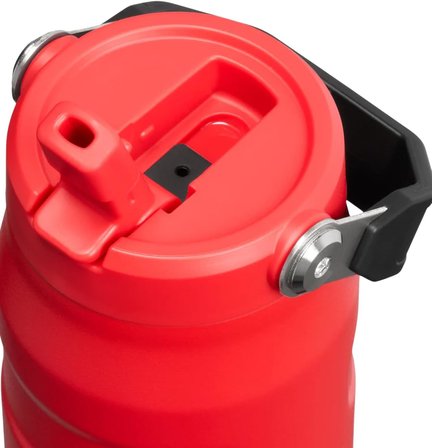 Stanley The Iceflow Bottle Flip Straw 2.0 1.06L Pipetli Termos 10-12111-0271 Kırmızı