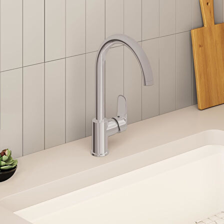 Artema Shift T10 A43654 Eviye Bataryası, C Tipi, Krom