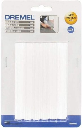 Dremel Gg11 Çok Amaçlı Yüksek Sıcaklık (165°-195°C) Tutkal Çubukları, 11 Mm, 12'Li