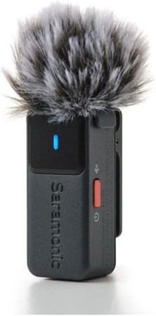 Saramonic Air 01 Kablosuz Yaka Mikrofonu, Dijital Ses Kayıt, Usb-C Ve 3.5Mm Trs Bağlantı, Vlog Ve Rö