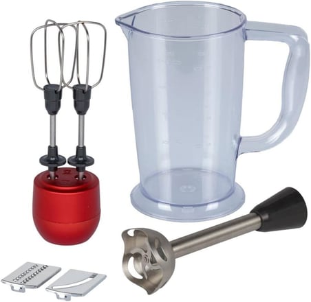 Tefal Hb2348Tr Powelix Activflow 1000 Watt El Brender Seti [Kırmızı] - 9100047154