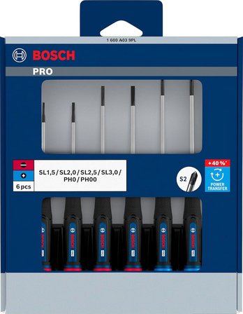 Bosch Tornavida Seti 6 Parça