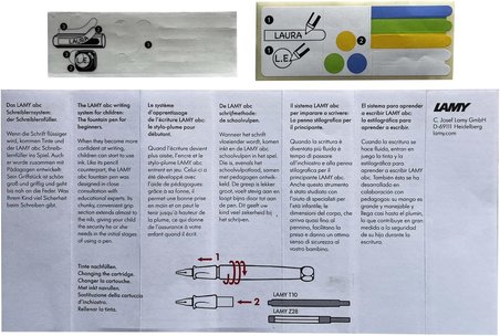 Lamy Abc Dolma Kalem Ahsap Gövde, A Uç, Siyah