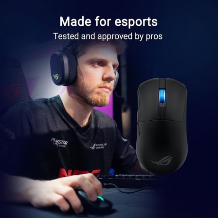 Asus Rog Harpe Ace Mini Kablosuz Oyun Faresi̇, 49G Hafi̇f, Aimpoint Pro 42K Opti̇k Sensör, Opti̇k Mi