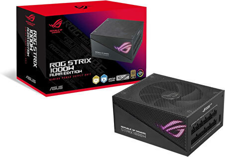 Asus Rog-Strix-1000G Güç Kaynağı Aura 80+ Gold 1000W Modüler Atx 3.0 Uyumlu Pci-E 5.0