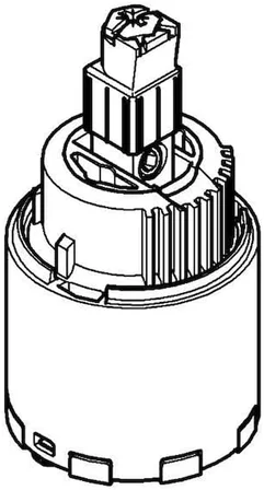 Grohe - Kartuş (40 Mm, Seramik Sızdırmazlık Sistemli, Tek Kollu Karıştırıcı Için), 46374000
