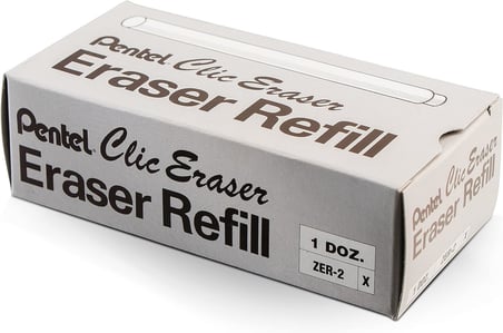 Pentel Yedek-Silgi Radierstift Için 12 X 2 Adet