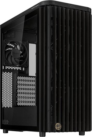 Asus Proart Pa401 Wood Edition, Orta Kule Atx Pc Kasası, Ahşap Ön Panel, Temperli Cam Yan Panel, 2 X