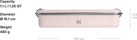 Stanley Legendary Çok Amaçlı Saklama Kutusu, Pembe Kuvars (Rose Quartz), 1.1 Litre