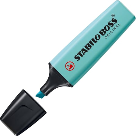 Stabilo Boss Original Pastel - Fosforlu Kalem - 15'Li Masa Seti - 14 Karışık Renk (2X Tozlu Gri)
