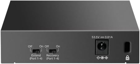 Tp-Link Ls105Lp | 5-Port 10/100Mbps Poe Switch | 4-Port Poe, 41W Güç Bütçesi, 250M İletim | Tak Ve Ç