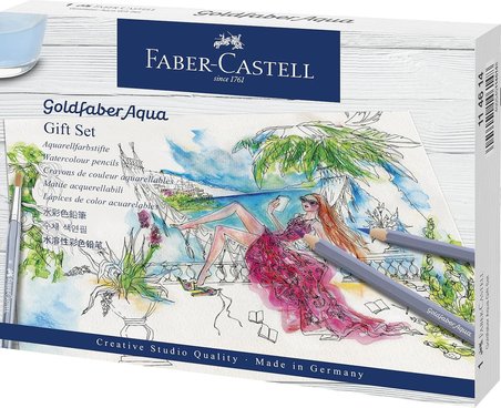 Faber-Castell Boya Kalemleri Aquarellfarbstift Geschenkset