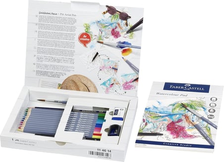 Faber-Castell Boya Kalemleri Aquarellfarbstift Geschenkset