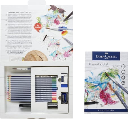 Faber-Castell Boya Kalemleri Aquarellfarbstift Geschenkset