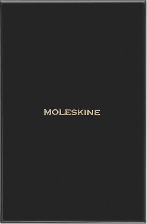 Moleskine Precious & Ethical Not Defteri, Hediye Kutulu, Vegan Cilt, Cırt Cırtlı Kaplama, Büyük Form
