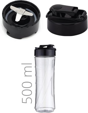 Kiwi Ksb-2214 Standlı Sporcu Blender - Kişisel Smoothie Blender 500 Ml Bardaklı
