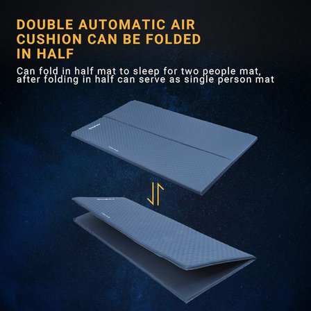 Kingcamp Gri Classic Double Sisme Mat