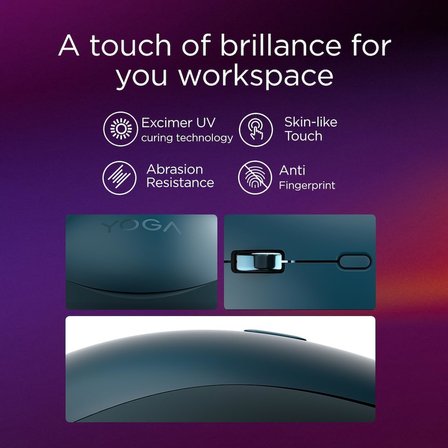 Lenovo Yoga Bluetooth Sessiz Fare | Tidal Cam Göbeği Rengi