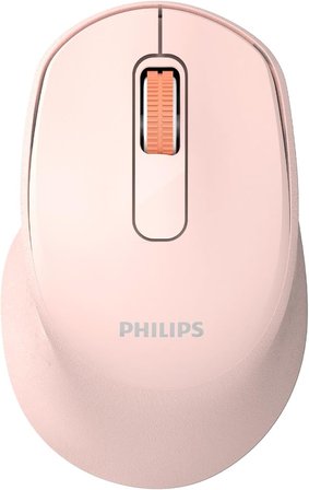 Philips Spk7448 Kablosuz Bluetooth 1600Dpi 4 Tuşlu Optik Sessiz Mouse Pembe