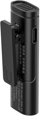 Ulanzi Wm-10 Akıllı Telefon Veya Tabletler Için Kablosuz Klipsli Mikrofon (Type-C) - 3328A