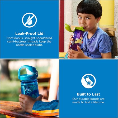 Nalgene 'Everyday Otf Kids' 0,375 L (Yeşil Maymun, 0,375 L)