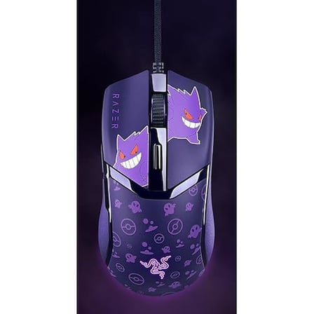 Razer Cobra Gengar Edition - Hafif Kablolu Oyun Faresi - 8500 Dpi Sensör - 58 G - 3. Nesil Optik Far