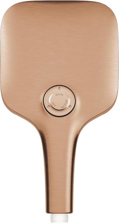 Grohe Rainshower Smartactive 130 Cube El Duşu 3 Akışlı Brushed Warm Sunset - 26582Dl0