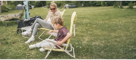 Outwell Seaford 4 Pozisyonlu & Konforlu Katlanır Plaj Sandalyesi Sunburst