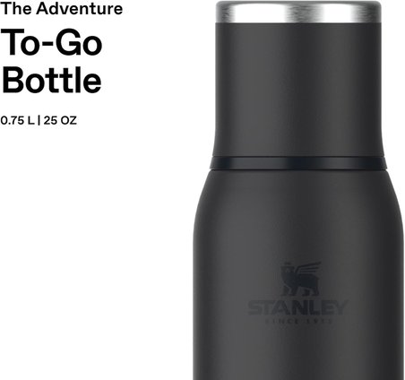 Stanley Adventure To-Go Termos 0.75 Litre - Siyah 2.0 | Paslanmaz Çelik