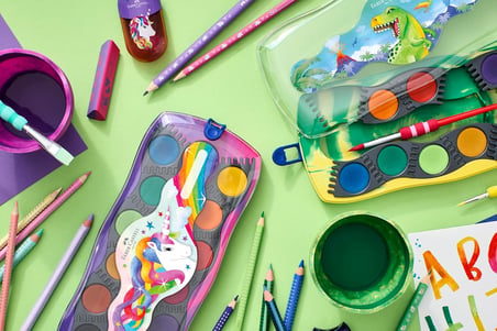 Faber-Castell Connector Unicorn Suluboya 12'Li