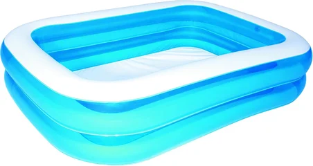 bestway 54005 dikdörtgen aile havuzu, 201 x 150 x 51 cm, yeşil