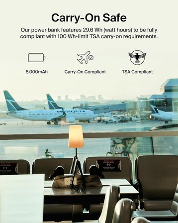 Belkin Boostcharge Pro Kablosuz Powerbank 8000Mah, Qi2, Magsafe Uyumlu Taşınabilir Şarj Cihazı + Dah