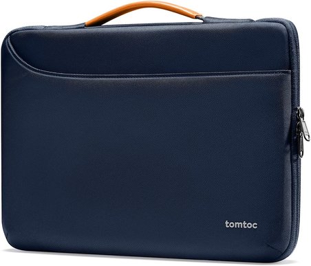 Tomtoc Defender 16" Laptop Çantası – 360° Darbe Koruma, Suya Dayanıklı, Ultra İnce Taşınabilir Kılıf