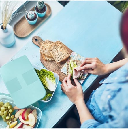 Tupperware Buzdolabı Saklama Kabı 650Ml Turkuaz