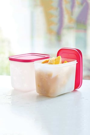 Tupperware Hediye Paketli Alaska Kap Yüksek Gövdeli 2'Li Set 1.1L