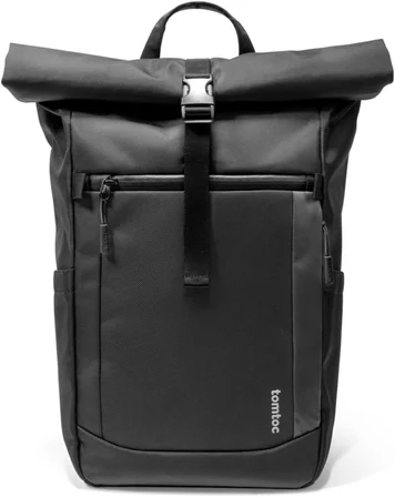 Tomtoc Flap Laptop Sırt Çantası, 17-23 Litre Düşünceli Tasarım, 15.6 Inç Laptop, Macbook Pro 16 Için