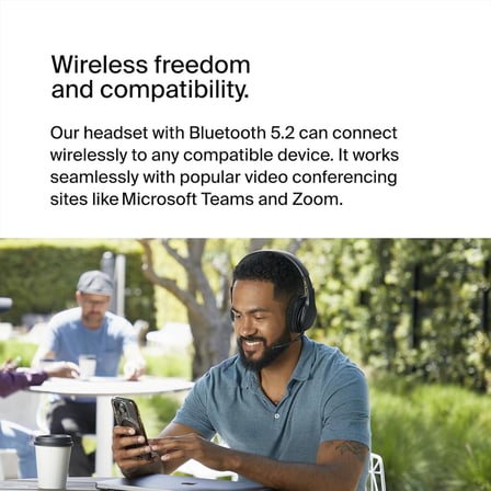 Belkin Soundform Adapt Mikrofonlu Kablosuz Kulaklık, Dahili Boom Mikrofonlu Kablosuz Kulaklık, Çok N