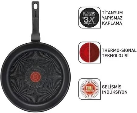 Tefal Titanium 3X Force Tava 28 Cm 2100134006