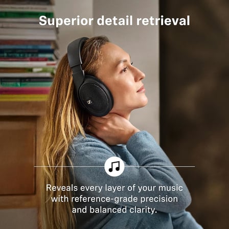 Sennheiser Hd 560S - Kulak Üstü High-End Kulaklık - 120 Ohm, 1.8M Kablo, Açık Kulaklık, Ergonomik Ku