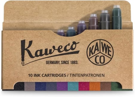 kaweco 11000344 kartuş 10'lu karışık renk
