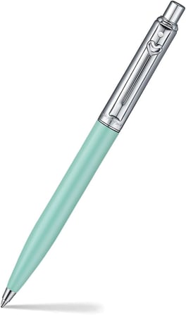 Sheaffer 321-2 Emily In Paris Sentinel Tükenmezkalem Krom - Mat Yeşil