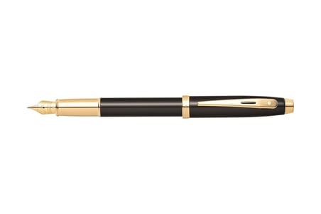 Sheaffer 9322-0 100 Serisi Dolmakalem Parlak Siyah Altın F