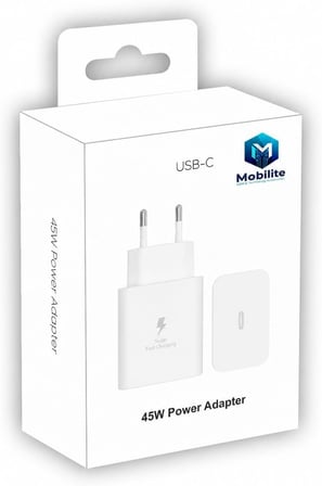 Gerçek Güç 45W Pd Süper Hızlı Samsung S20/S21/S22/S23/S24/S25/S26 Plus Ve Ultra Ile Uyumlu Tek Adapt