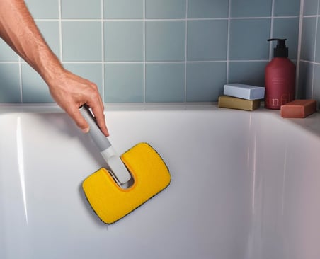 Joseph Joseph Cleantech Ct3 Yedek Ped, Yüzey Fırçası, Mikrofiber Bez Ve Ovma Süngeri Için, Yıkanabil