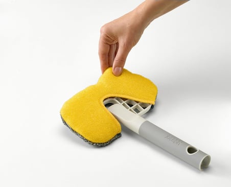 Joseph Joseph Cleantech Ct3 Yedek Ped, Yüzey Fırçası, Mikrofiber Bez Ve Ovma Süngeri Için, Yıkanabil