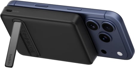 Belkin Boostcharge 10000 Mah İnce Manyetik Stantlı Power Bank, Siyah