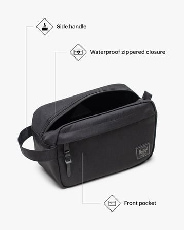 Herschel Chapter | Suya Dayanıklı Kumaş Düzenliyici Seyahat Kiti, Bakım Ve El Çantası, 5 L