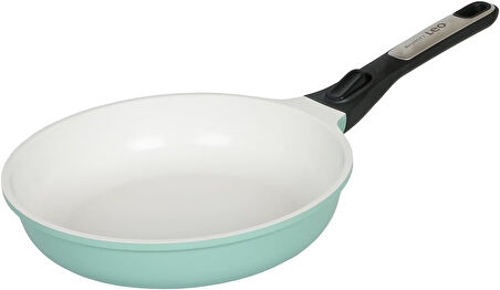 Berghoff Leo Phantom Kapaklı Yapışmaz Tencere 24 Cm Ve Kızartma Tavası 24 Cm Forest Green