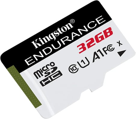 Kingston High-Endurance 32Gb Microsd Hafıza Kartı Sdce/32Gb 95Mb/S - 30Mb/S Kadar Okuma Yazma, Ev Gü
