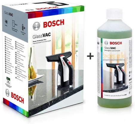 Bosch Easyglassvac Cam Temizleme Seti + Glassvac Deterjan